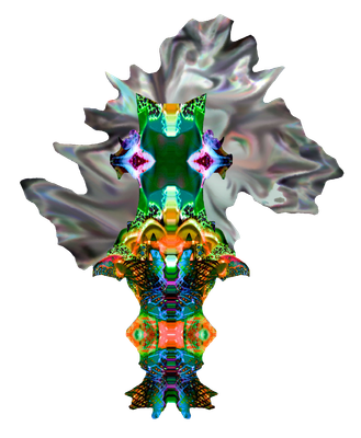 Mardi Gras King (study)