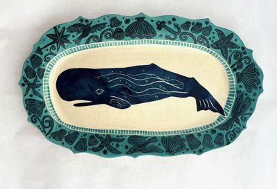 Whale Thinking about Tattoos