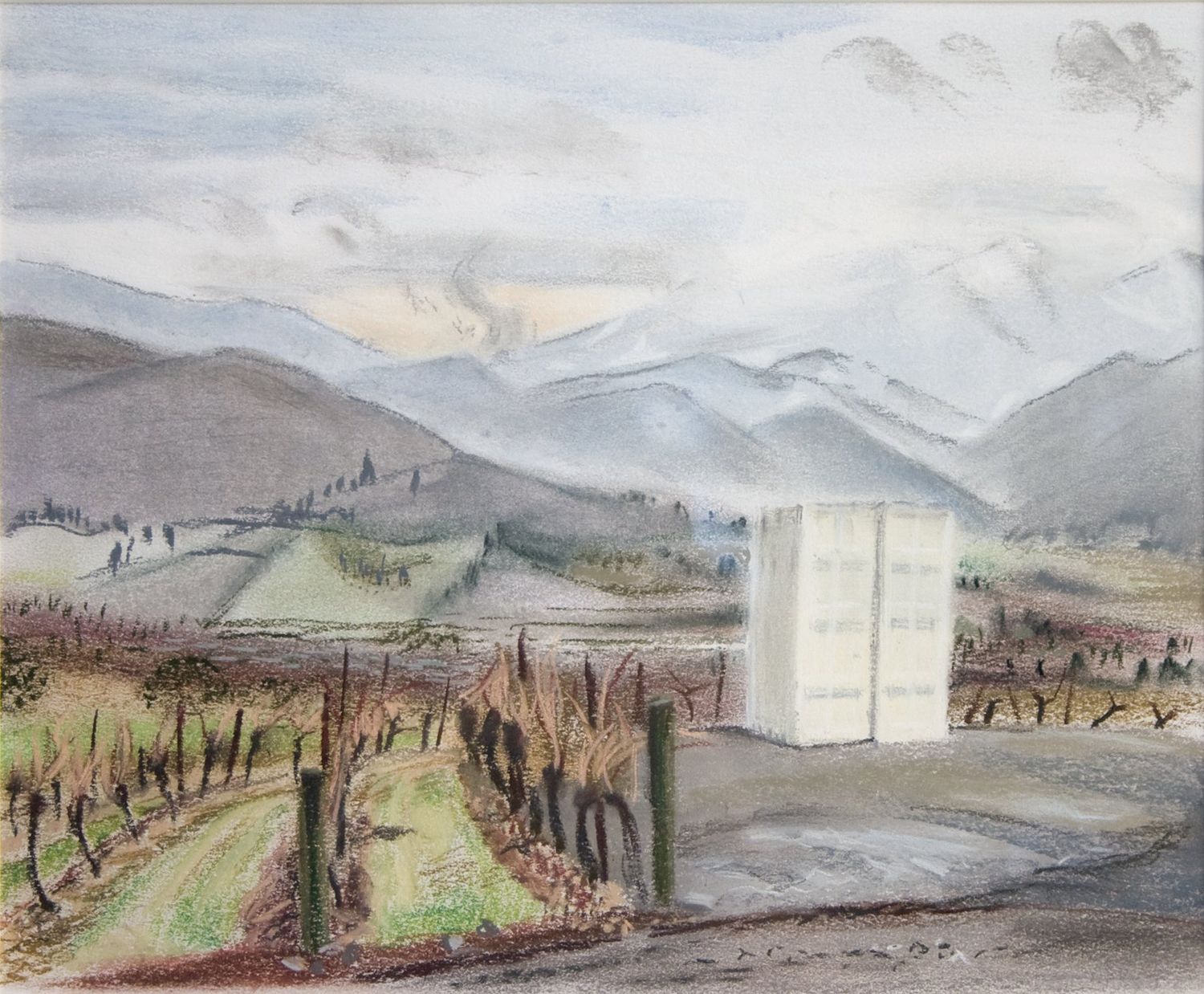 Vineyard: Oregon Winter