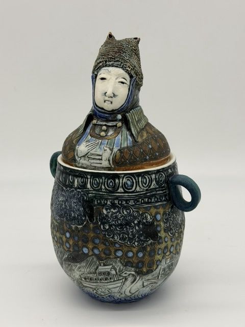 Counting Sheep Squalling Tea Jar