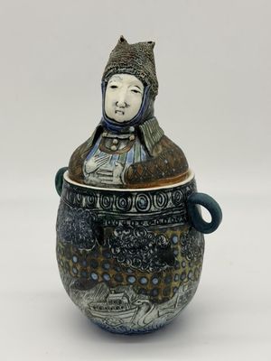 Counting Sheep Squalling Tea Jar