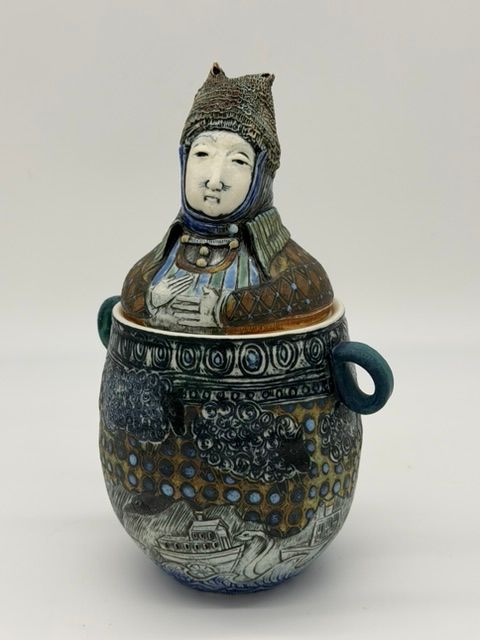 Counting Sheep Squalling Tea Jar