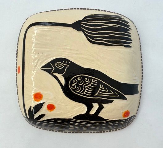 Bird with Flower