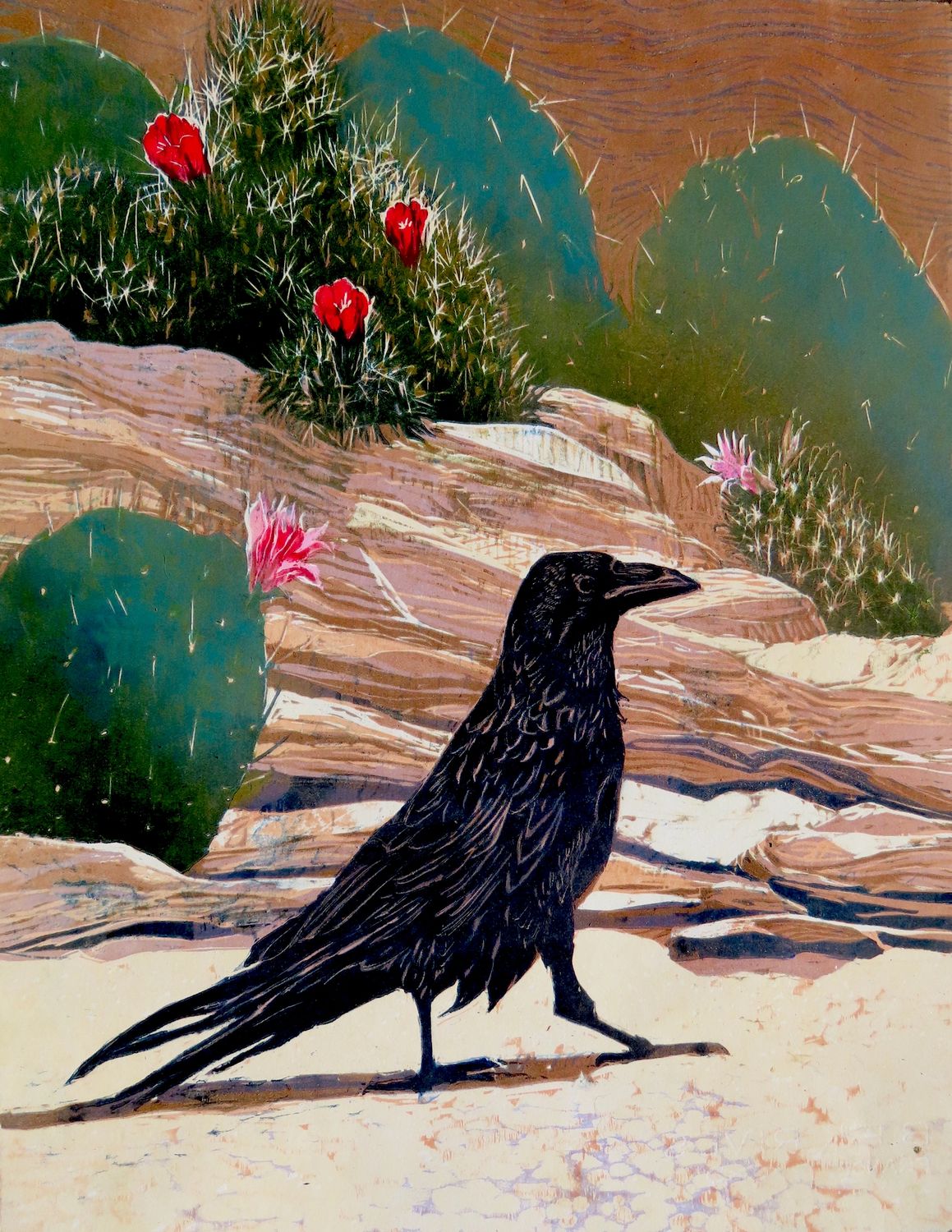 Raven Goes Walking