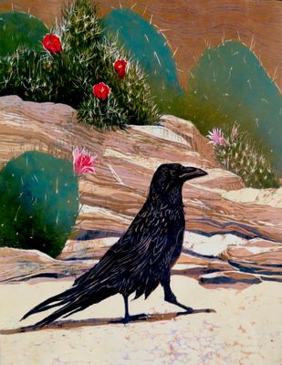 Raven Goes Walking