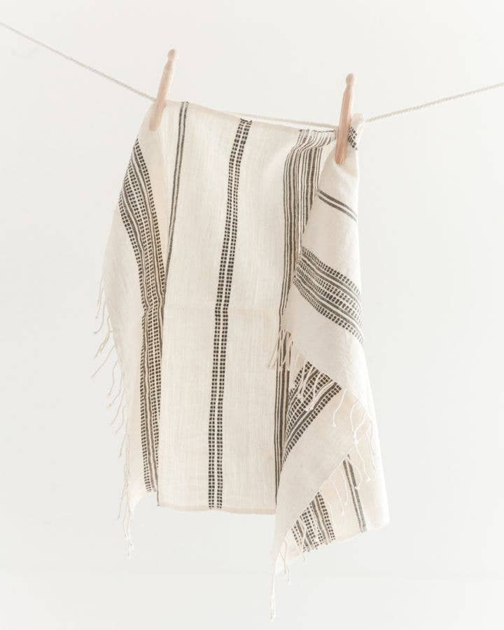 Aden Cotton Hand Towel | Handwoven in Ethiopia
