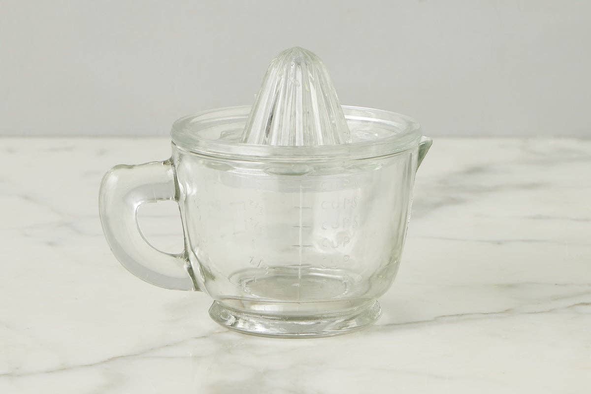 Bistro Glass Citrus Hand Press Juicer