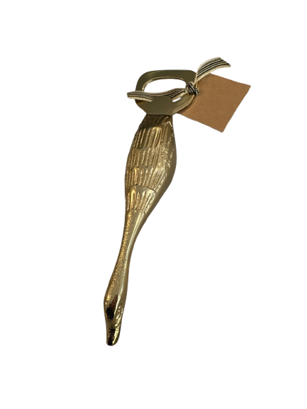 Cast Aluminum & Stainless Steel Duck Shaped Bottle Opener