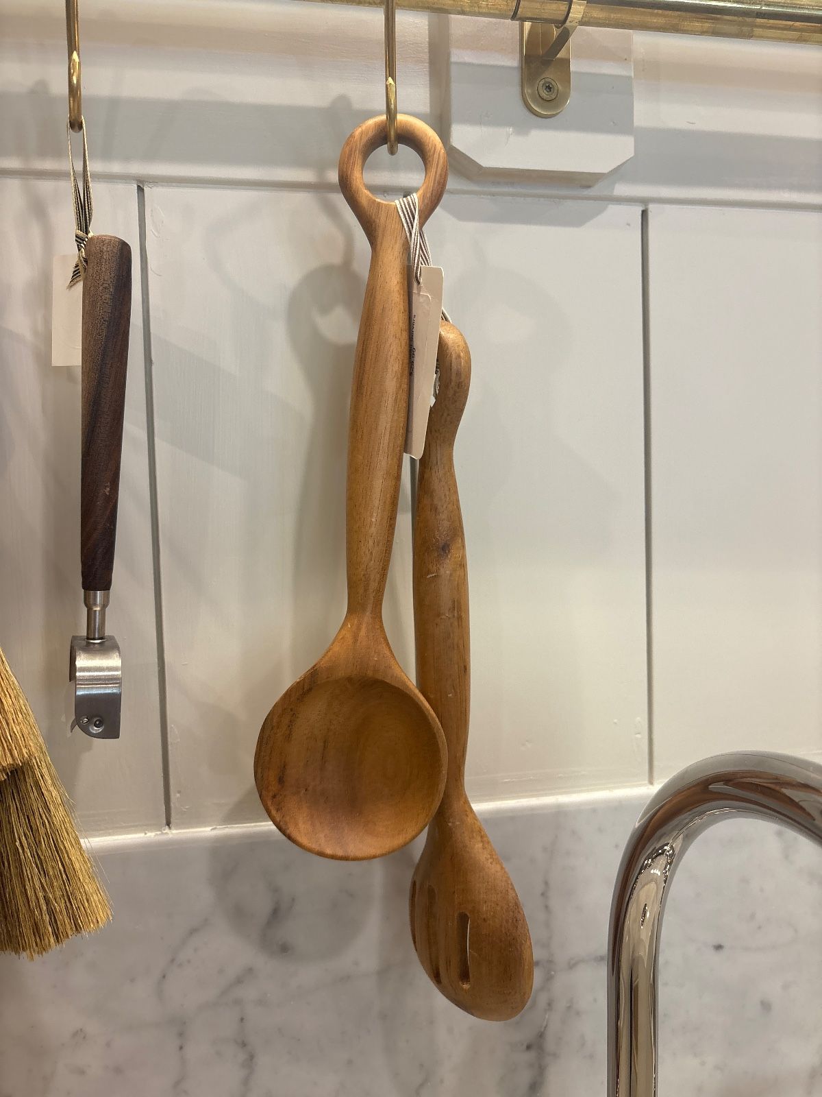Olive Wood Salad Servers