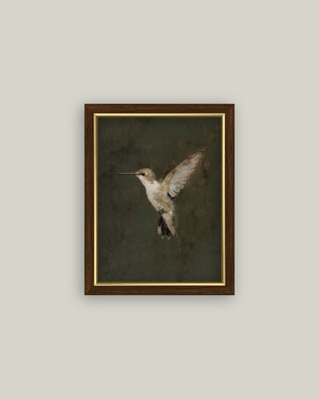 Petal Lane Home - Hummingbird on Green