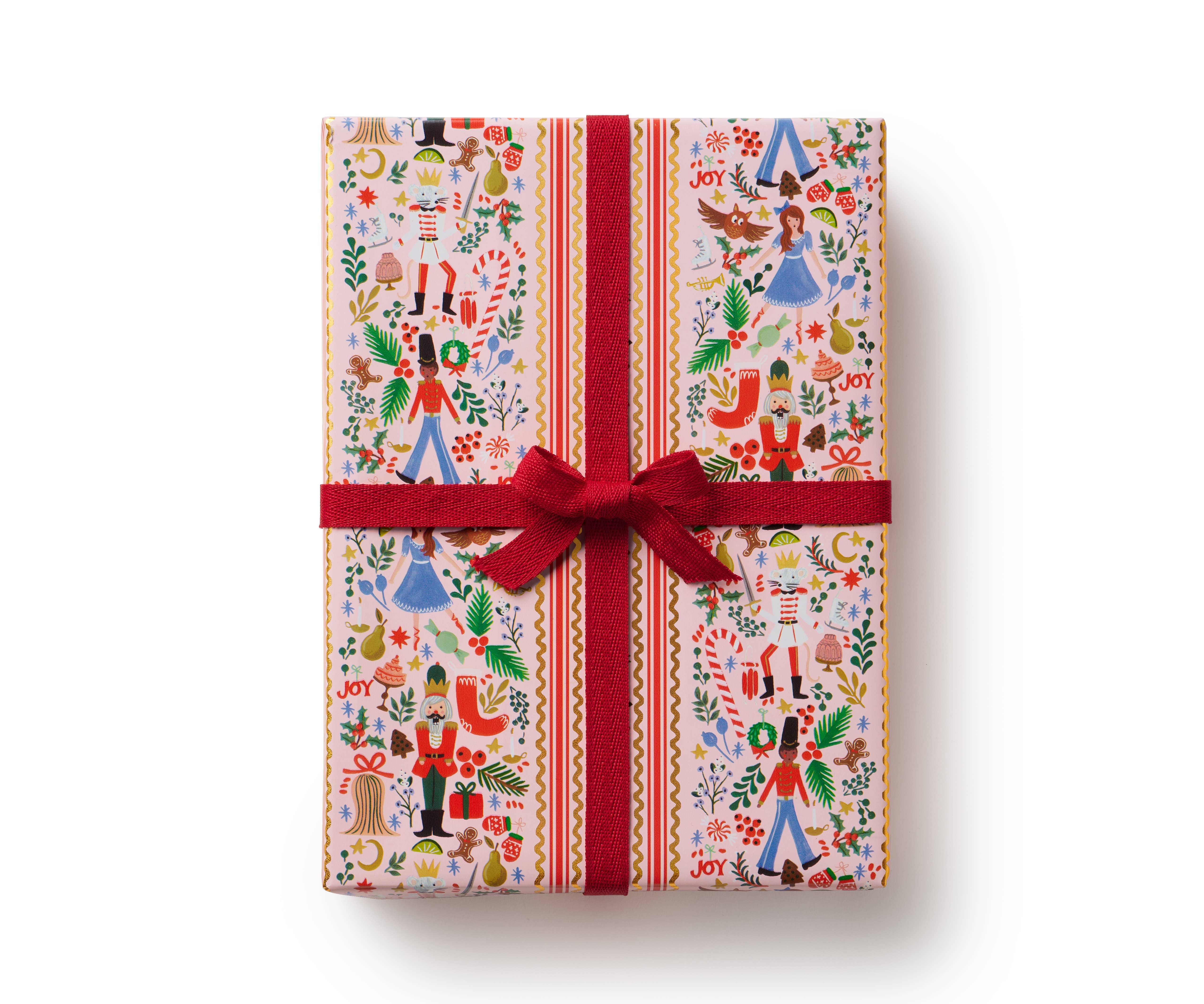 Holly Jolly Nutcracker Wrapping Roll