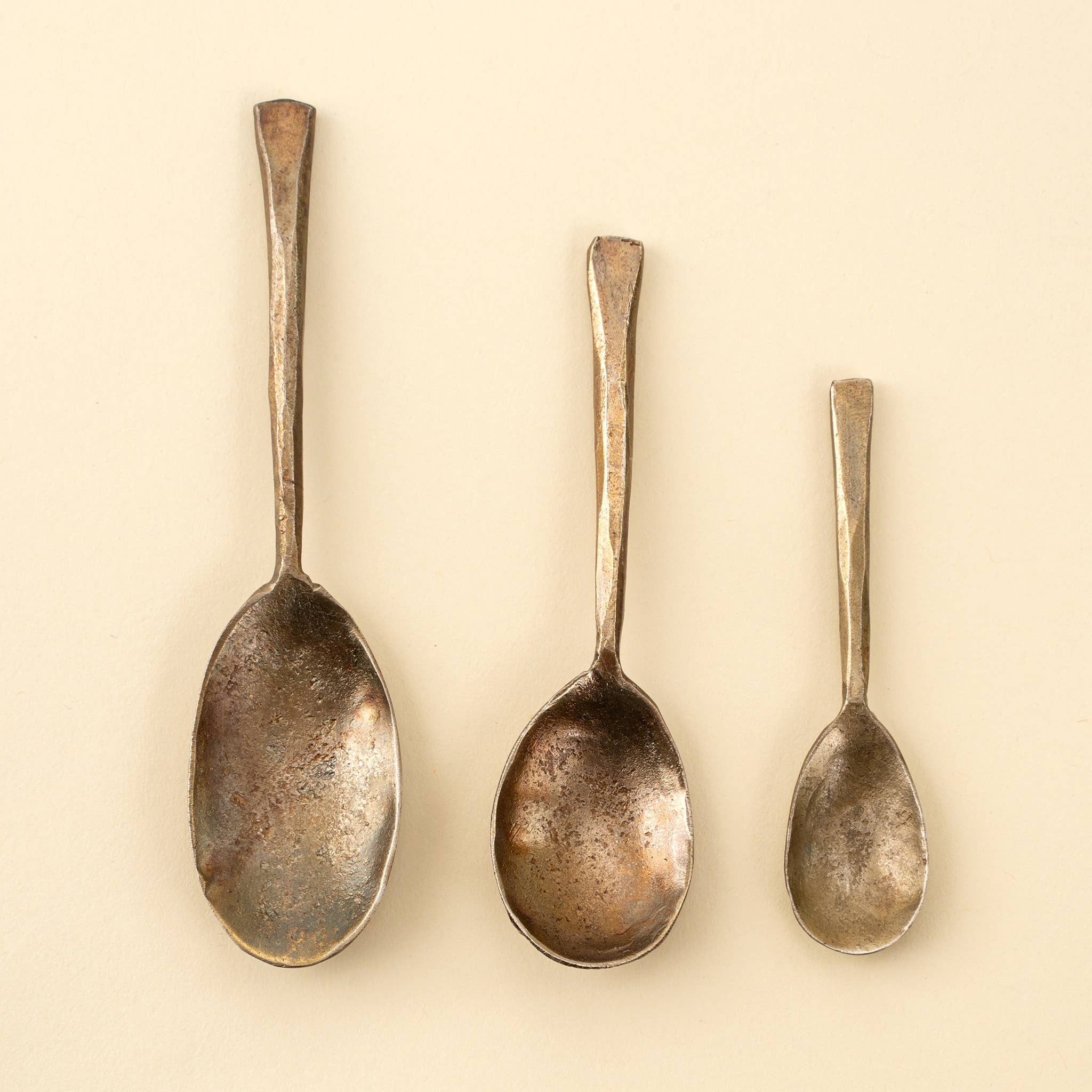 Cleo Forged Iron Spoons S/3