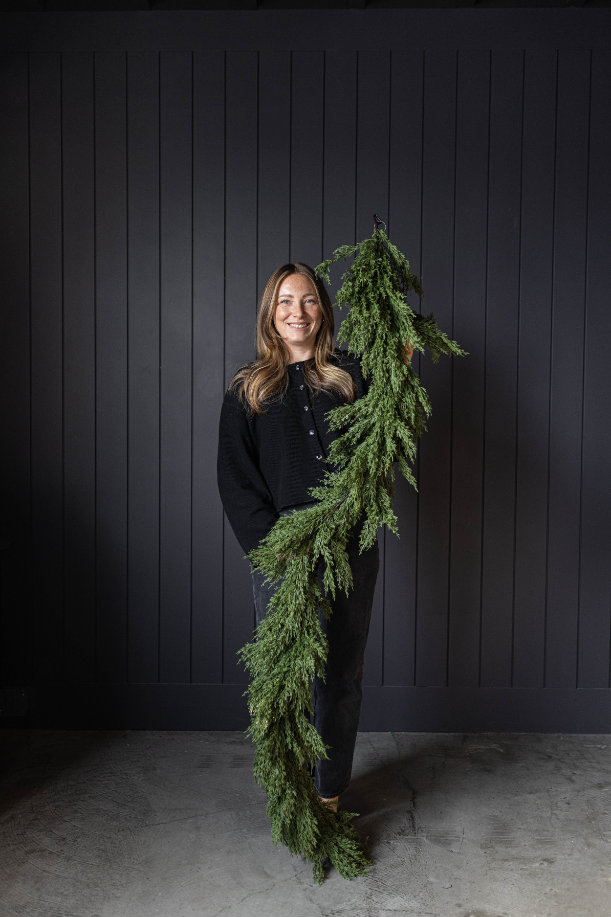 Luxe B Co - Cypress Pine Garland Real Touch 6ft / 72 inches
