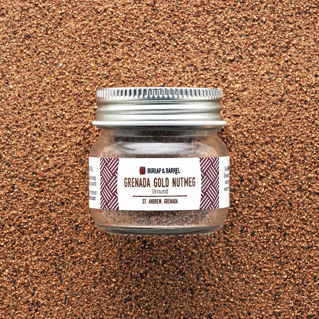 Grenada Gold Nutmeg Ground - Single Origin Spice &amp; Seasoning