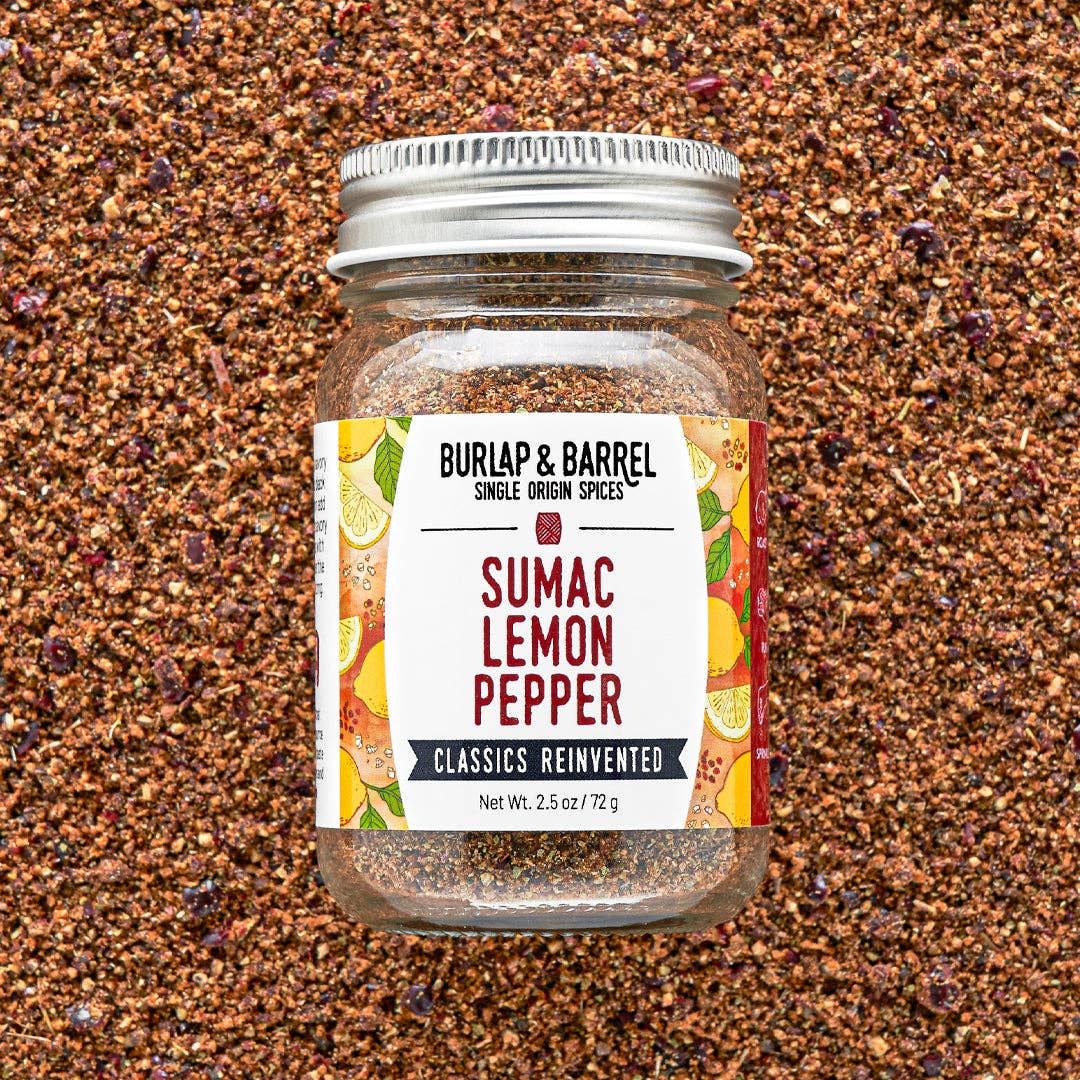 Sumac Lemon Pepper- Single Origin Spice &amp; Seasoning Blend(1)