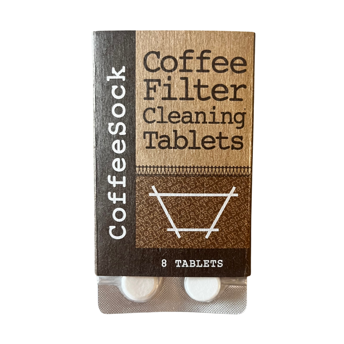 CoffeeSock Coffee Filter Cleaning Tablets