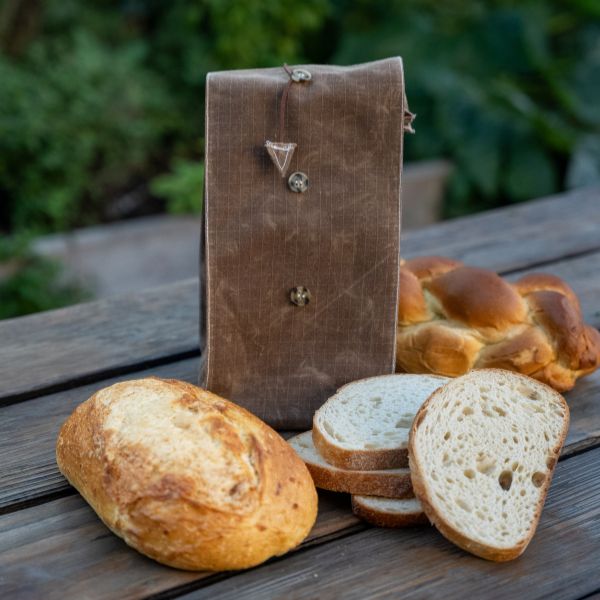 Reusable Waxed Canvas Bread Bag | Countertop Storage(1)