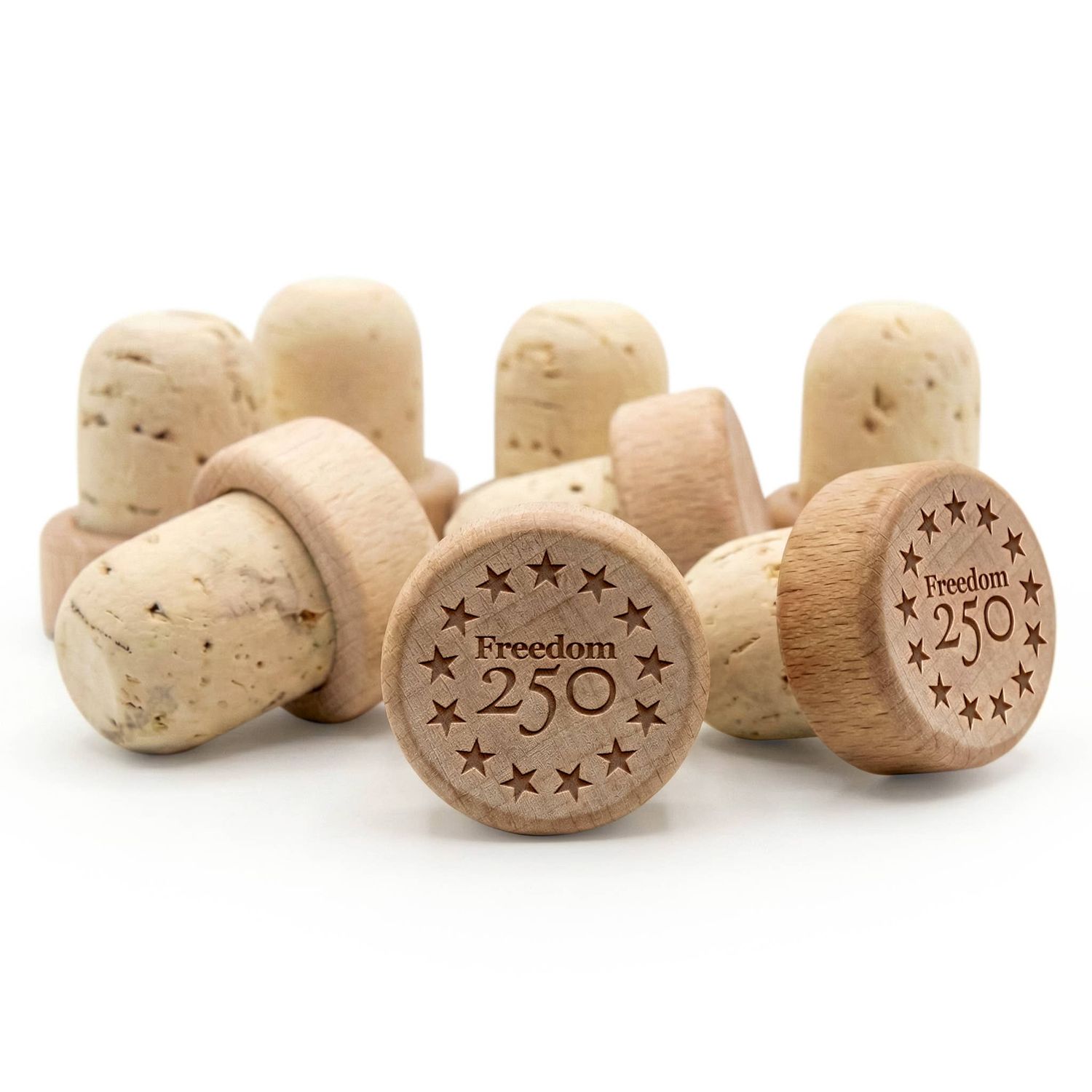 Freedom 250 Engraved Bottle Stoppers - Officially Licensed(1)