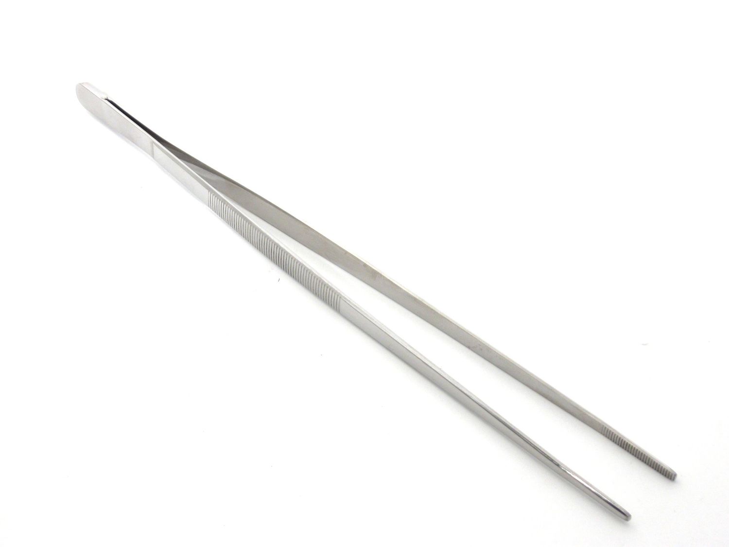 Tweezer Tong 12 Inch Stainless Steel, Narrow