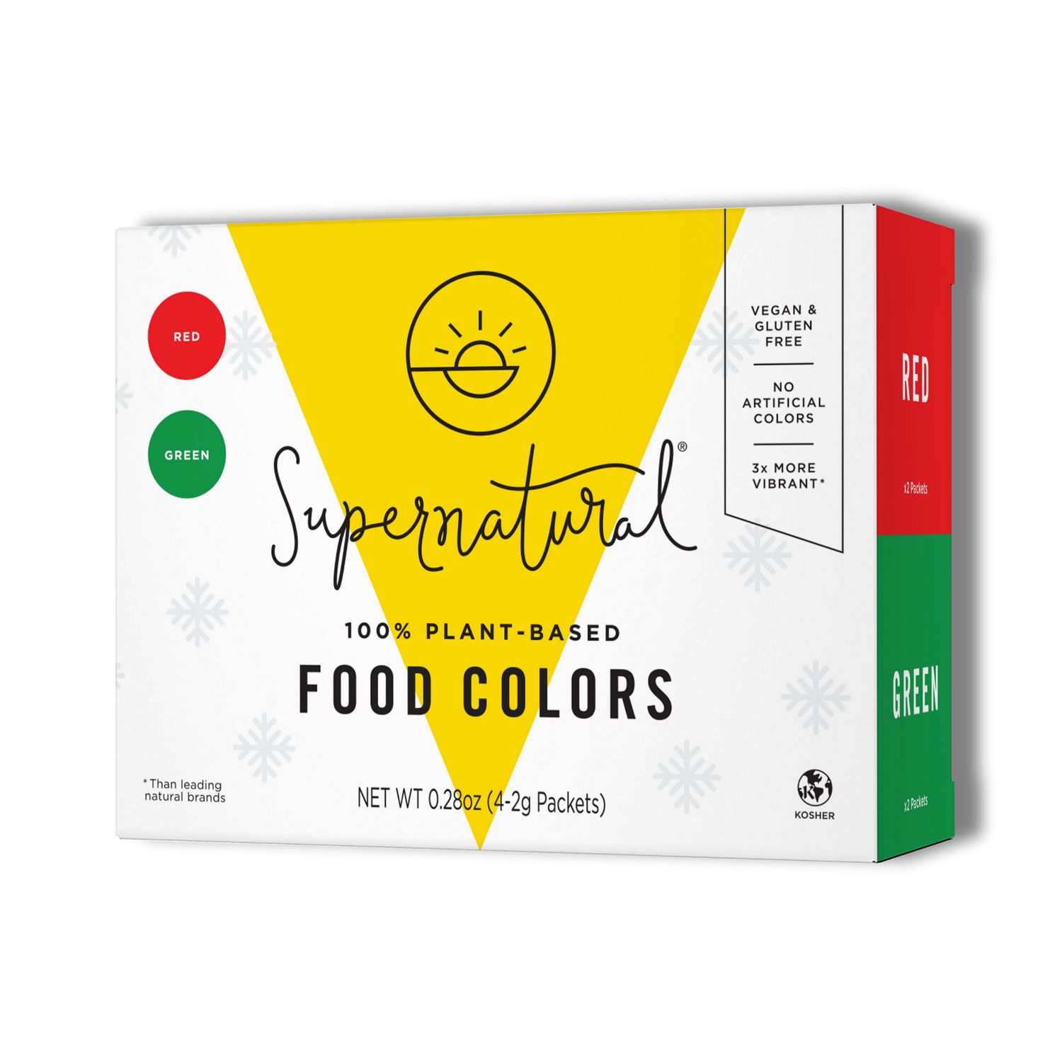 Plant-Based Food Colors - Holiday Colors