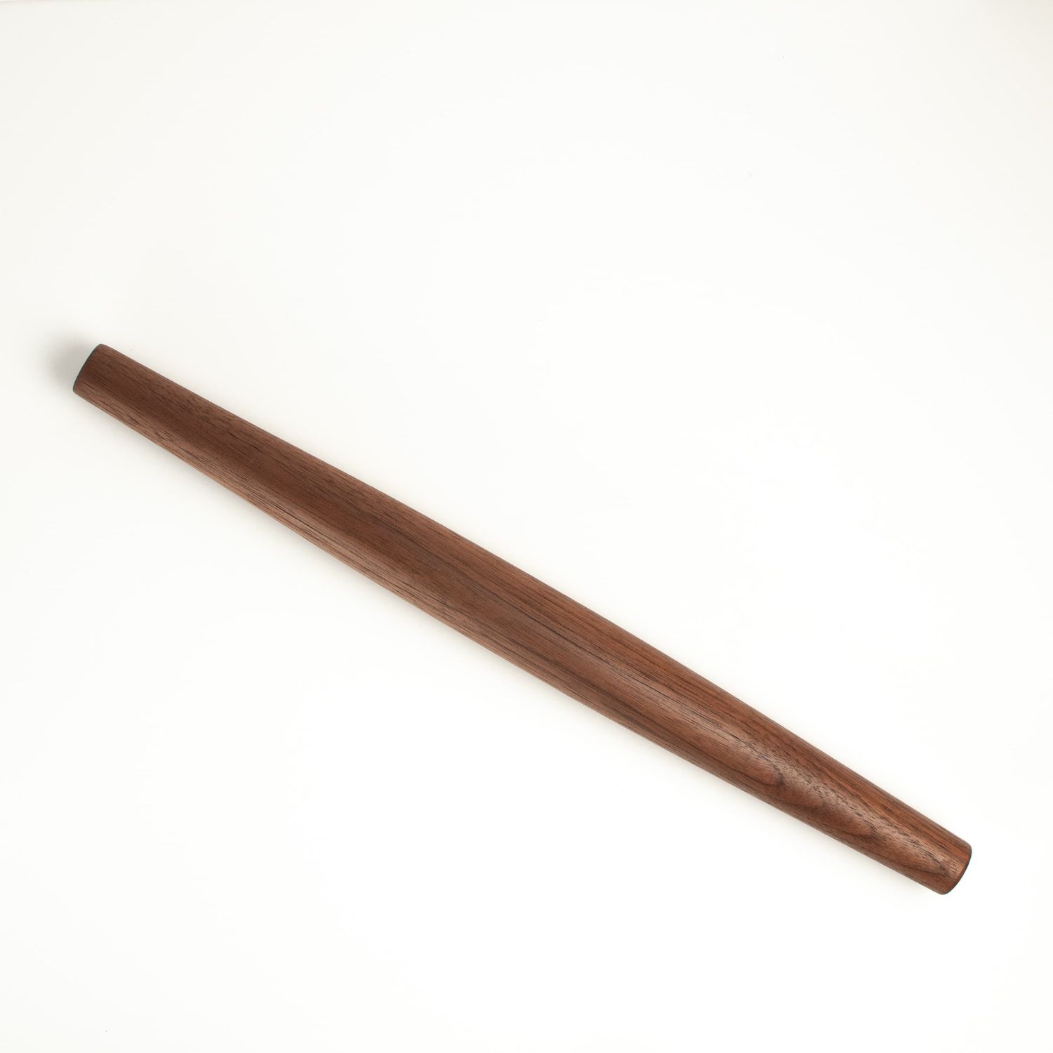 17.5" Walnut Wood French Tapered Rolling Pin - Baking Tool