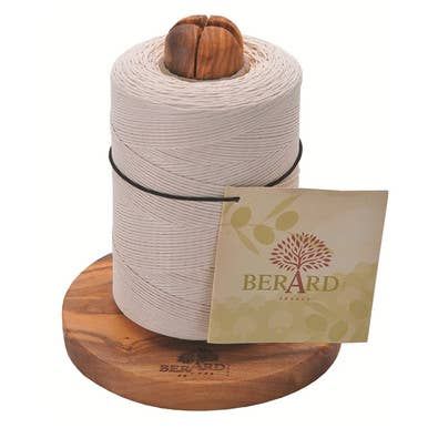 Berard Olive Wood Twine Holder with Twine