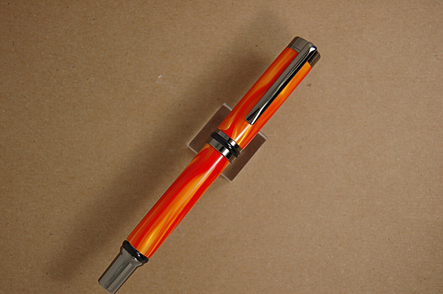 Chairman's Fountain Pen Red Flames