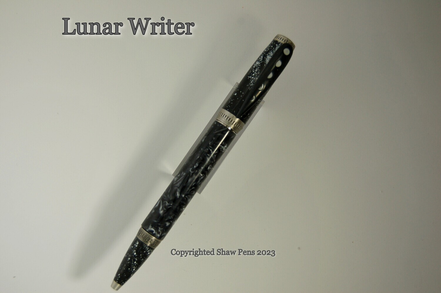 Lunar Writer -  Black crushed velvet