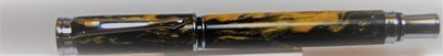 Executive Rollerball - Barrel Black and Gold