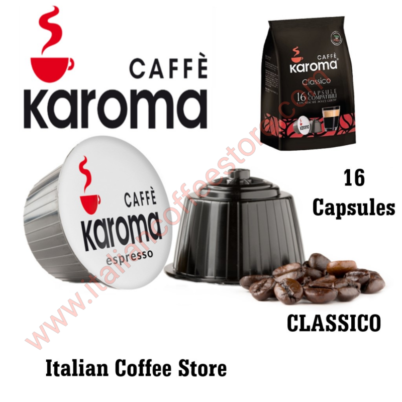 Karoma Dolce Gusto 96 Compatible Capsules Espresso Classico