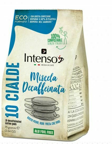 INTENSO ECO 120 Loose ESE Decaffeinated Compostable Pods