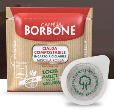 CLEARANCE! BORBONE ESE ROSSA (Red) 50 Coffee Pods