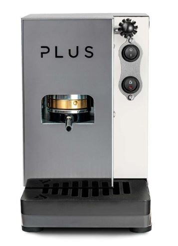 AROMA Plus ESE Coffee Machine Silver &amp; White