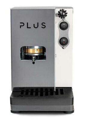 AROMA Plus ESE Coffee Machine Silver &amp; White