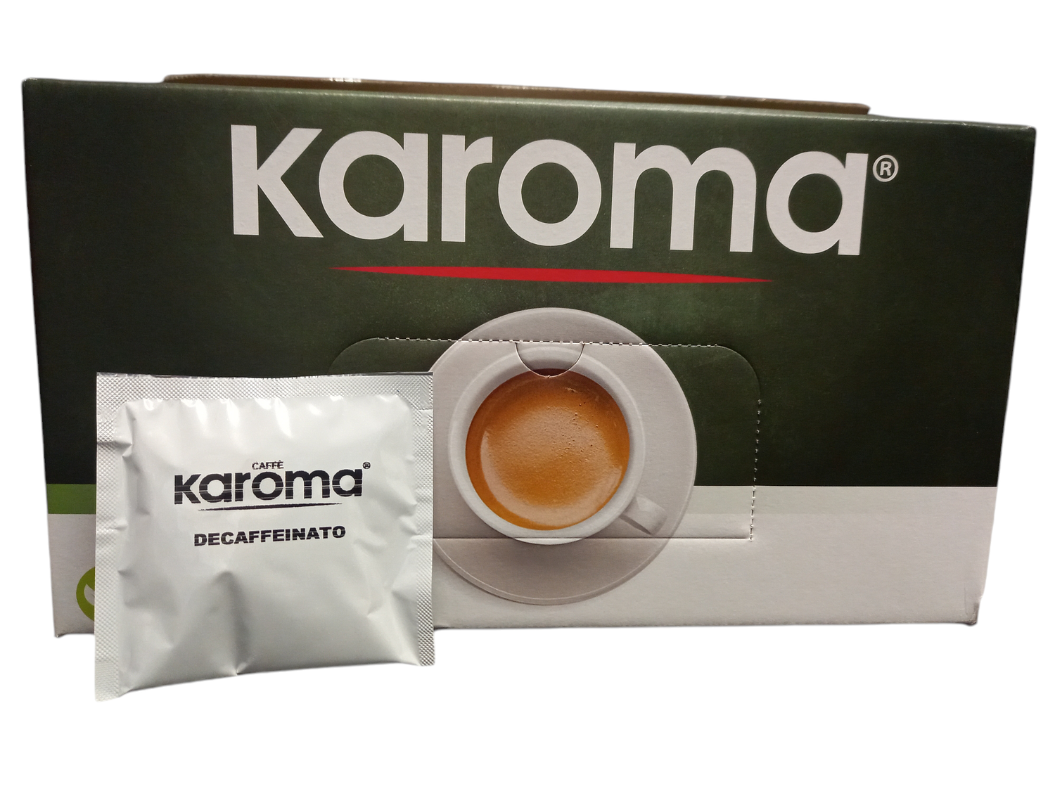 KAROMA 100 ESE Pods DECAFFEINATED