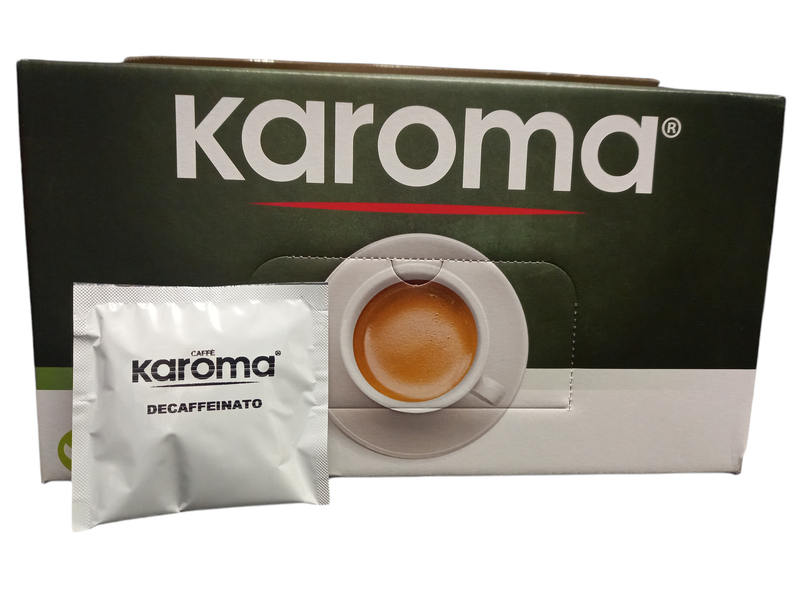 KAROMA 100 ESE Pods DECAFFEINATED