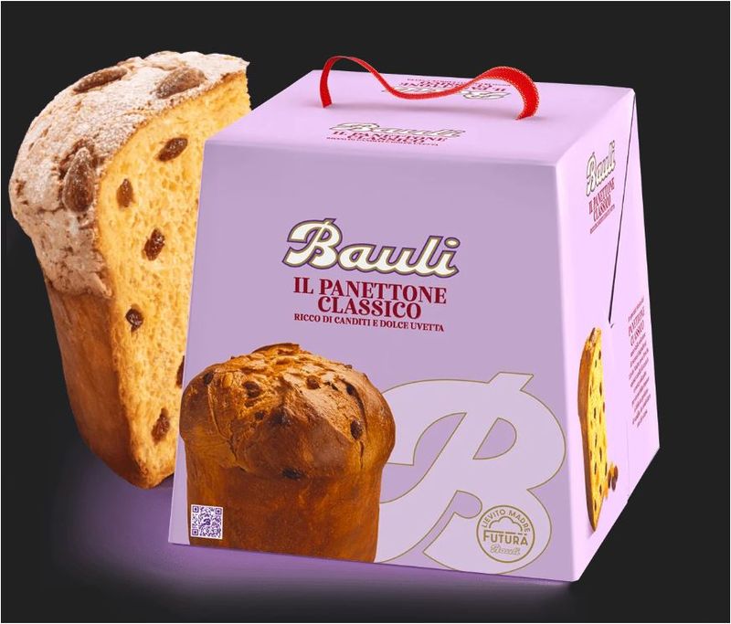BAULI Panettone Classic Italian Christmas Fruit Cake 1Kg BAULI Panettone Classic Italian Christmas Fruit Cake 1Kg