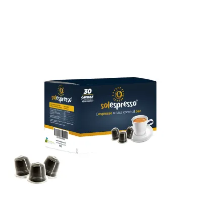 NEW Solespresso Nespresso 30 Capsules Classico Blend