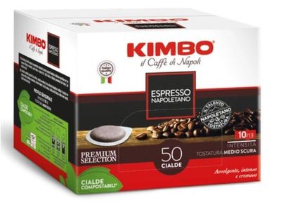 KIMBO CAFFE&#39; 50 ESE  ESPRESSO NAPOLETANO PODS