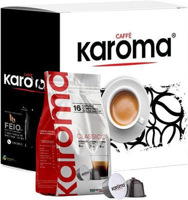 Karoma Dolce Gusto 96 Compatible Capsules Espresso Classico