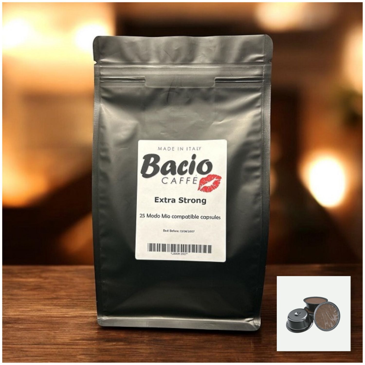 Bacio 25 Modo Mio Compatible Capsules