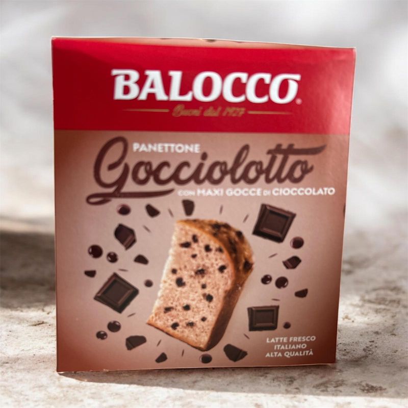 Balocco Panettone Christmas Cake with Chocolate Drops 800gr Balocco Panettone Christmas Cake with Chocolate Drops 800gr