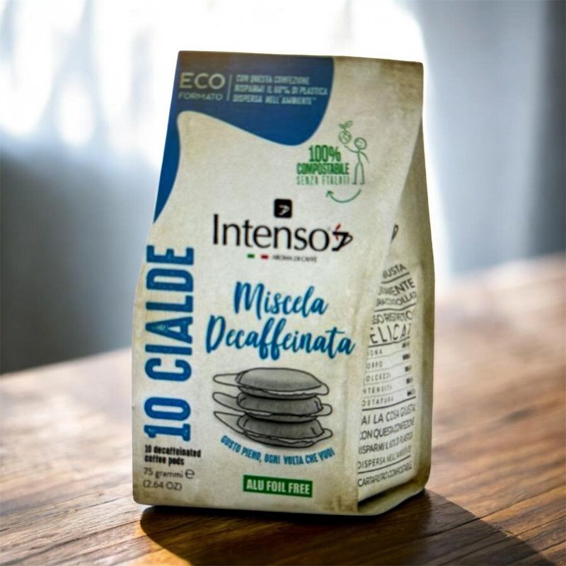 INTENSO ECO 120 Loose ESE Decaffeinated Compostable Pods