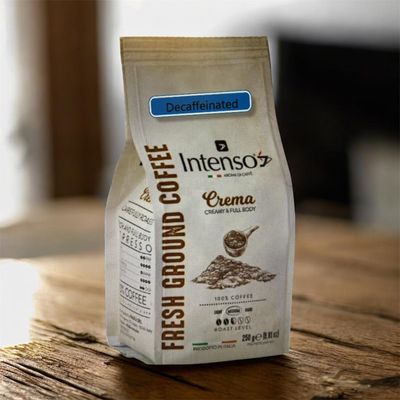 Intenso Ground Coffee 500g DECAFFEINATED (2x250g) Intenso Ground Coffee 500g DECAFFEINATED (2x250g)