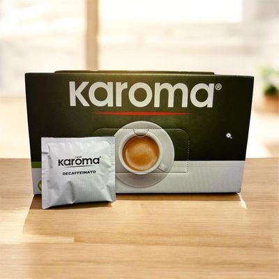 KAROMA 100 ESE Pods DECAFFEINATED KAROMA 100 ESE Pods DECAFFEINATED