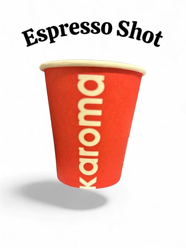 85ml (2.99oz) Disposable &amp; Recyclable Paper Espresso shot cups