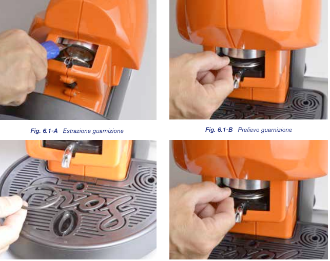 Replacement Rubber seal for ESE coffee machines
