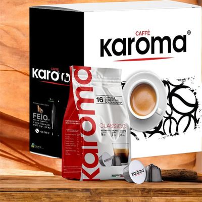 Karoma Dolce Gusto 96 Compatible Capsules Espresso Classico