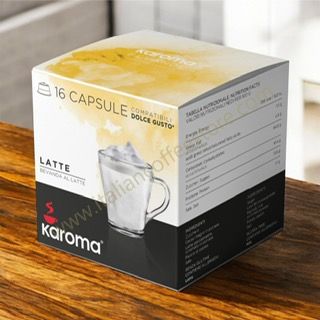 CLEARANCE! Karoma Dolce Gusto Compatible Capsules MILK