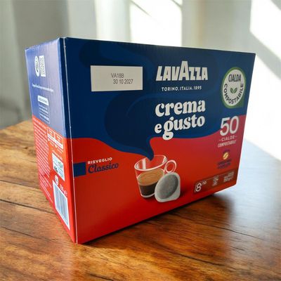 Lavazza 50 ESE Paper Pods Espresso Crema & Gusto Lavazza 50 ESE Paper Pods Espresso Crema & Gusto